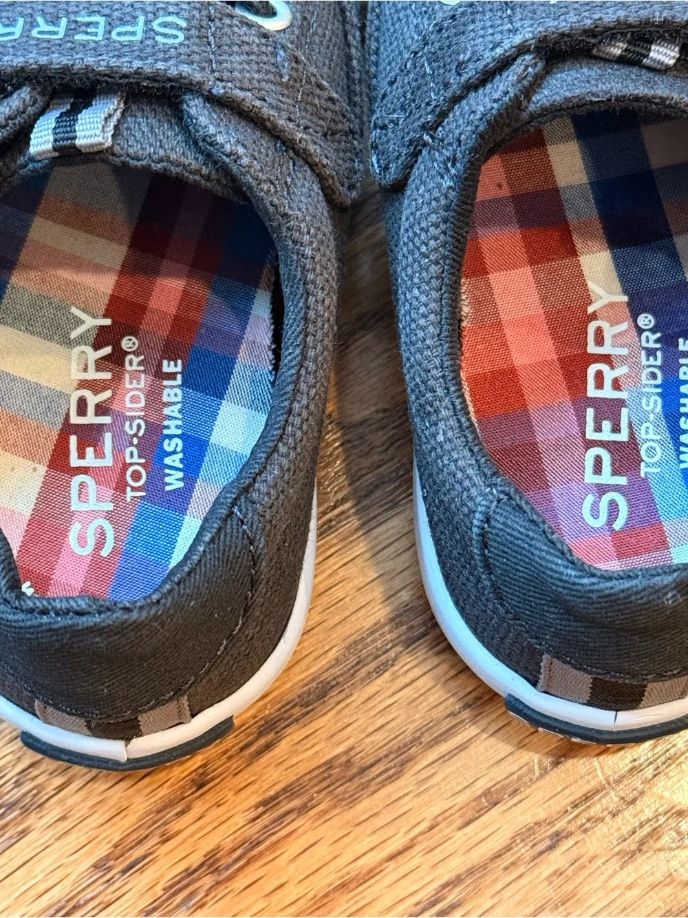 Sperry Toddler Slip-On Sneakers- Size 7.5